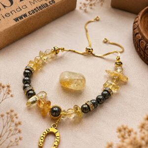 pulsera de abundancia y properidad para atraer el dinero castelia joyeria